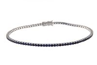 Bracciale Salvini in Oro bianco Zaffiro 3.40 Ct 81095560 - 81095560